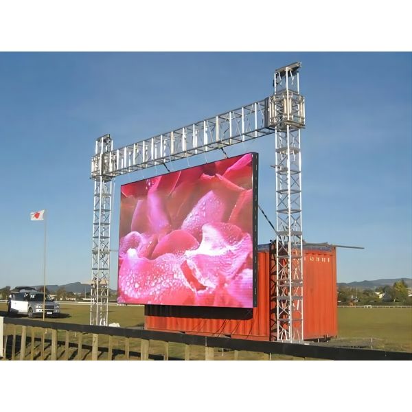 High Precision Outdoor Rental Led Display 500*500mm / 500*1000mm P4.81 Ip65 For Station Concert Events
