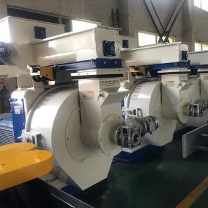 China Flat Ring Die 3T/H Cassava Pellets Production Small Wood Pellet Making Machine factory