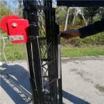 Aluminum Telescoping 70ft 10 Sections Winch Up Mast Tower