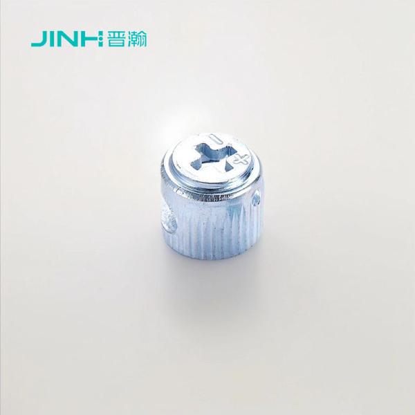 Zinc Plated Furniture Cam Fitting for Flat-Pack Office Furniture in Cold Rolled