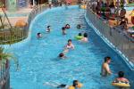Giant Lazy River Swimming Pool Commercial Lazy River Equipment For Family