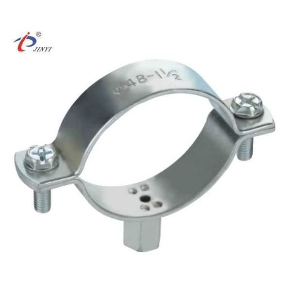 China CE 1.8mm Thickness 1/2" Split Adjustable Pipe Clamps factory