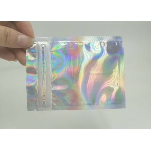 Custom Printing Aluminum Foil Bags Plain Color SGS Certificated For Cosmetic Case