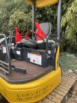 mini Japan Komatsu35 Used excavator for indoor home use excavator 3.5ton used