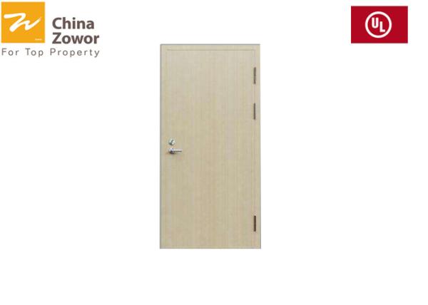 BS476 Tested Fire Resistant Wooden Doors With Vision For Commercial Bulidings/
