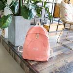 Hot sale canvas female Korean campus backpack simple mori backpack travel