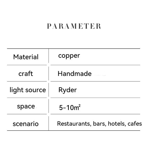 Luxury Elegant Arabic Modern Copper Lamp 3500K Warm White With E27 Light Source