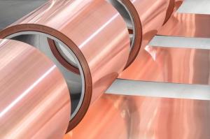 China Copper Foil 0,14 mm x1000 mm CuETP R240 (M1E z4) to make faraday cage factory