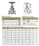 Silver DN50 DN80 Stainless Steel 304 Non-Rising Stem Flange Gate Valve with Hand