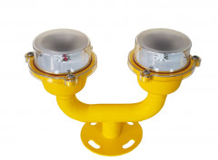 3W IP67 Waterproof Double Obstruction Lights 32.5cd For Towers