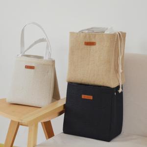 China Outdoor H24Cm Waxed Canvas Insulated Lunch Cooler Bags factory