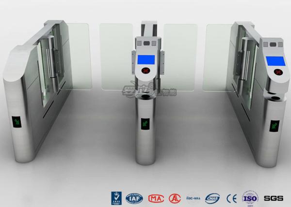 Stainless Steel Access Control Turnstiles Sliding Gate Turnstile CE Certificatio