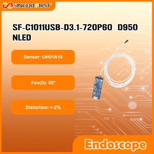 Low-Distortion OH01A10 CMOS USB2.0 Endoscope Camera Module