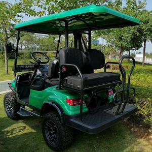 China Mini Electric Utility Golf Cart 4 Wheel Disc Brake 10 Inch IP66 Display 48V factory