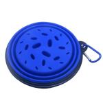 Pet Cat Slow Feeder Silicone Portable Foldable Collapsible Dog Bowl Outdoor