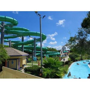 Customized Colorful or Customized Fiberglass Slide for Residential and Resort