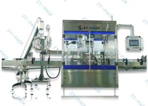 China 50hz Pick And Place Capping Machine 0.8mpa 2500bph Oil Bottle Sealing Machine factory
