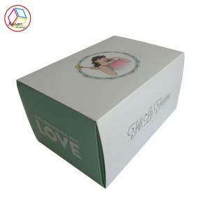 China Food Safe Grade Paper Cupcake Boxes , Cupcake Packaging Boxes factory