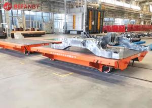 China Billet Factory Flatbed Electric 2 Tonne Rail Trolley factory