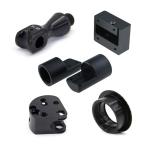S45C CNC Turning Parts Anodized Aluminum Turned Parts SO14001