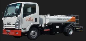 China Environmental Materials 4000L Water Service Truck Isuzu Chassis factory