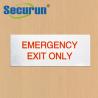 Buy cheap Hotel Emergency Evacuation Symbols Exit Signs For Safety Escape In The Dark from wholesalers