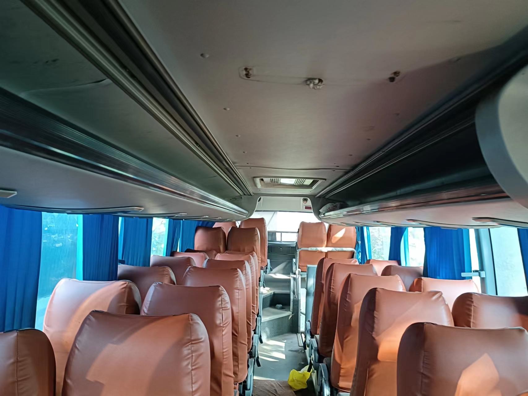 Double Decker Used Coach Bus Golden Dragon Tourist Bus XML6148 With Bed 56seats