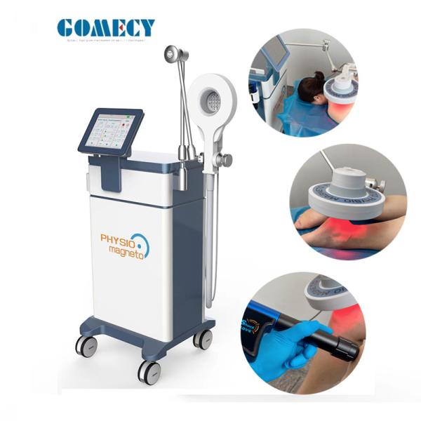 Vertical Floor Standing Far Infrared PEMF Shockwave Therapy Machine Fat