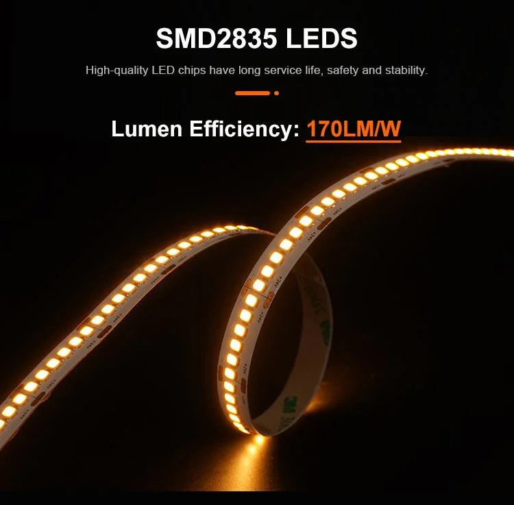110v220v 10mm 240leds 3000K4000K6500K Flexible Die-Cutting Board SMD2835 Led Strip Light