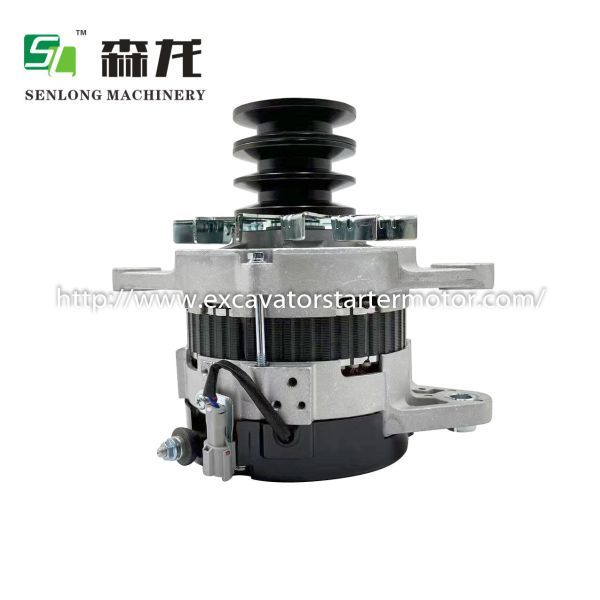 50A Isuzu Excavator Alternator 6HK1T 6WG1T A4TU6285 1-81200603-1 0-62001-81200603-0 0-62000-0120 1812006030 A004TU6285