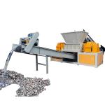 Industrial Metal Recycling Machine Double Shaft Shredder for Iron Aluminum Scrap