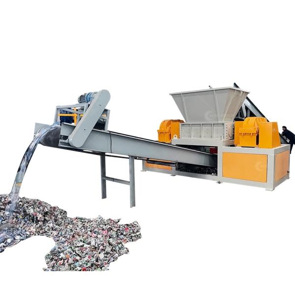 100-1000kg/h Capacity Film Shredder for Wood Paper Metal Plastic Glassfiber and