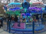 Outdoor Children'S Carousel Ride Round Ocean Carousel 3000W 12 Seats