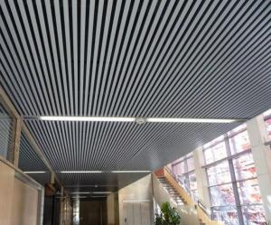 China U Strip Aluminum Metal Ceiling 0.8mm factory