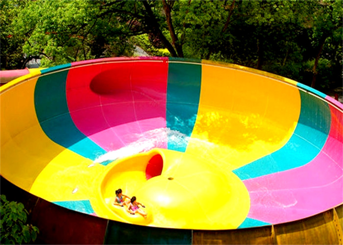 33m Space Bowl Custom Water Slides Aqua Resort Water Play Equipment