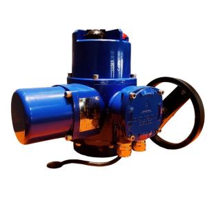 China 0.15 KW Electric Part Turn Actuator 400NM 50Hz Industrial Electric Actuator factory