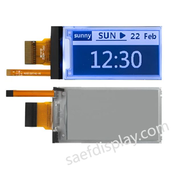 China 2.13" E-ink Display with Frontlight | 122×250 | 0.3s Partial Refresh | SPI Interface | Custom CTP factory
