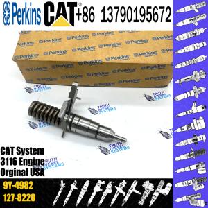 China Excavator Parts E110B E120B 3114 E200B 3116 Engine diesel fuel injectors 9Y-4982 injector nozzle 9Y4982 factory