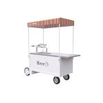 Folding Worktable Climbing 25° Disc Brake Beer Bike Cart