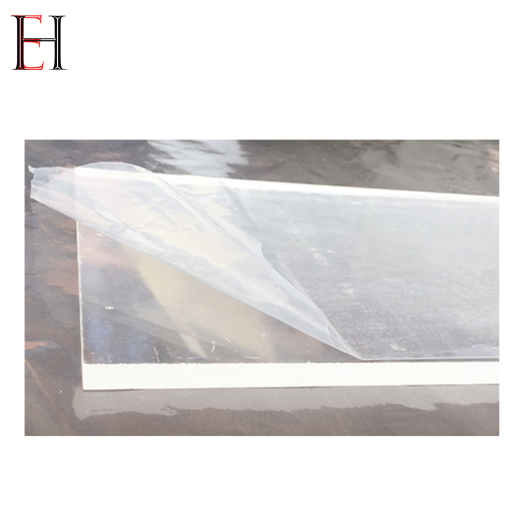 Blue Color UV Resistant Self Adhesive Plastic Vinyl PE Protective Film For Window Glass
