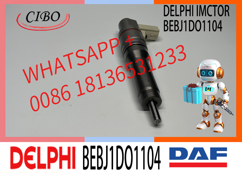Diesel Fuel Injector Common Rail Parts Injector BEBJ1DO0003 1972591 BEBJ1DO1104 1972590 For VOL-VO