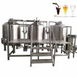 Hotel Commercial Mirror Polished 200Liter Micro Brewing Machine