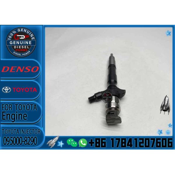 New Common Rail Fuel Injection DENSO 095000-8290 23670-0L050 - Auto Parts for