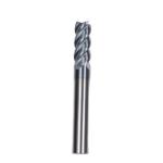 HRC60 AITiN Coated Carbide End Mill For Steel, Hard Steel, Iron Carbide Corner