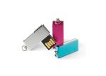 Silver Color Swivel Memory Stick , Polished Metal 32gb Usb 2.0 Flash Drive