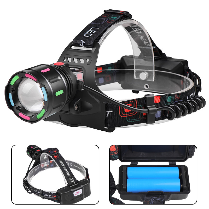 FT8507 Rechargeable LED headlamp, 1000 lumens , IPX4 waterproof , Aluminum alloy + ABS