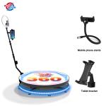 Full Color 360 Photo Booth Go Pro Camera 360 Surround Automatic Rotating Stand