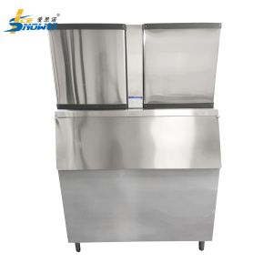 Large Ice Maker Machine Full Cube Ice Machine 1000kg SUS304