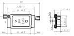 50 - 170℃ Motor Thermal Protection Thermostat 250V8A 125V16A 10000 Cycles