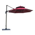 8 Ribs Easy To Use Crank Open Mechanism Outdoor Beach Umbrella
